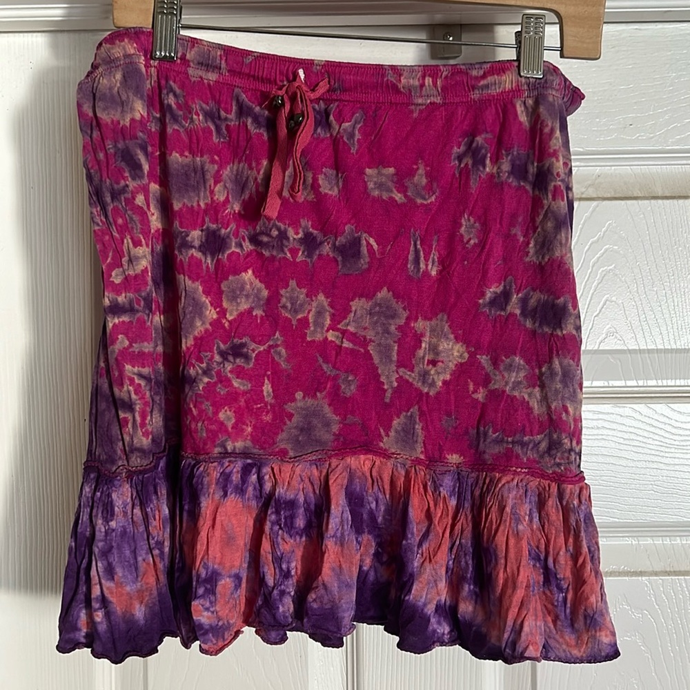 Tie dye skirt